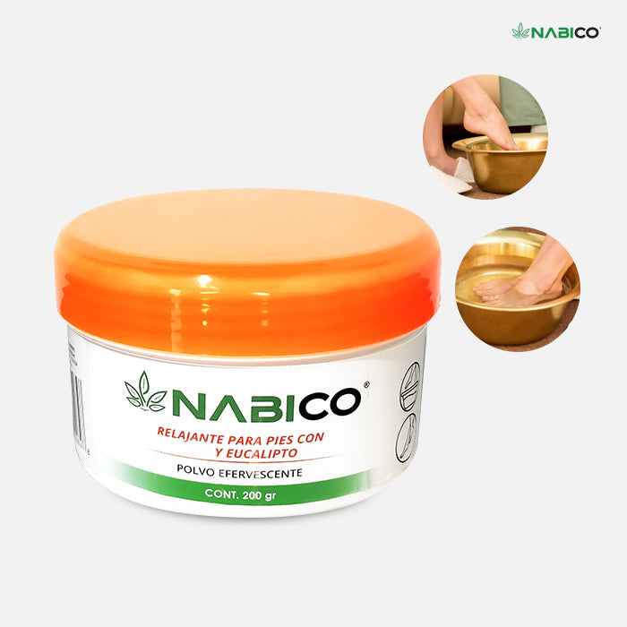 NABICO SALES EFERVESCENTES  - 200 gr - UN PRODUCTO ÚNICO PARA TUS PIES