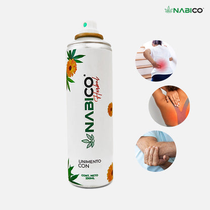 NABICO AEROSOL HERBAL - 250ML - DELICADO Y EFECTIVO